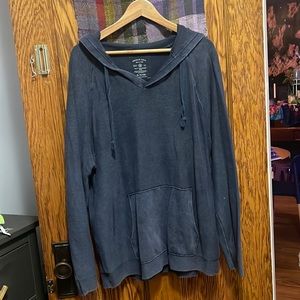 Lightweight sweater hoodie, size XL
